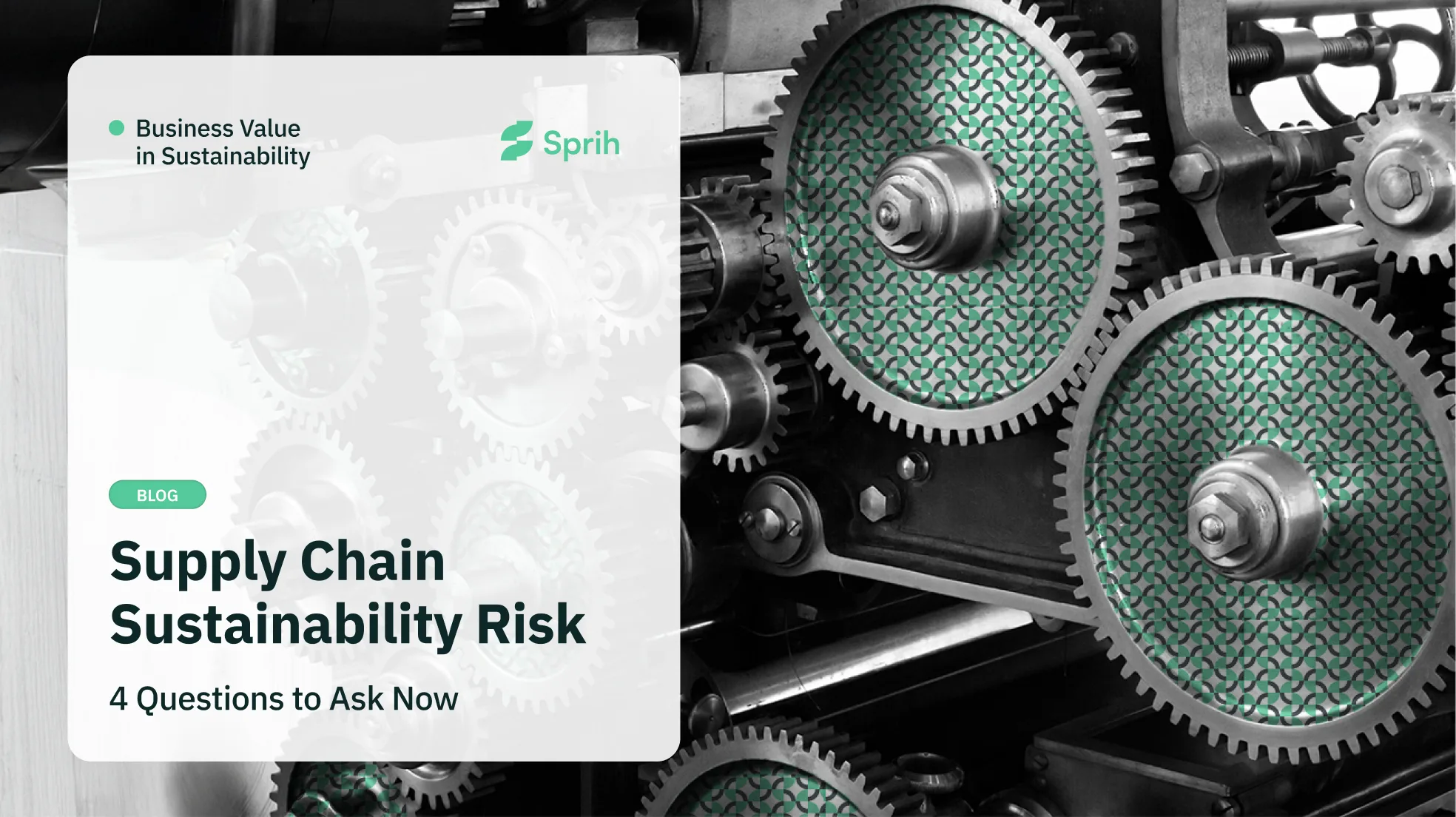 Supply Chain Sustainability Risk: 4 Questions to Ask Now
